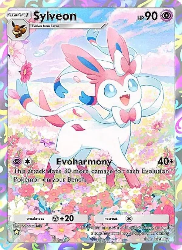 Sylveon — Eevee Grove #076 (Pokémon TCG card)