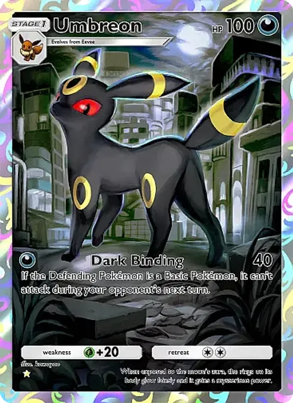 Umbreon — Eevee Grove #077 (Pokémon TCG card)
