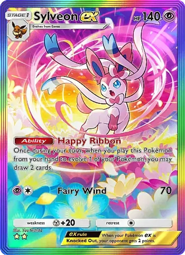 Sylveon ex — Eevee Grove #089 (Pokémon TCG card)