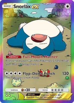 Snorlax ex (Eevee Grove #091)