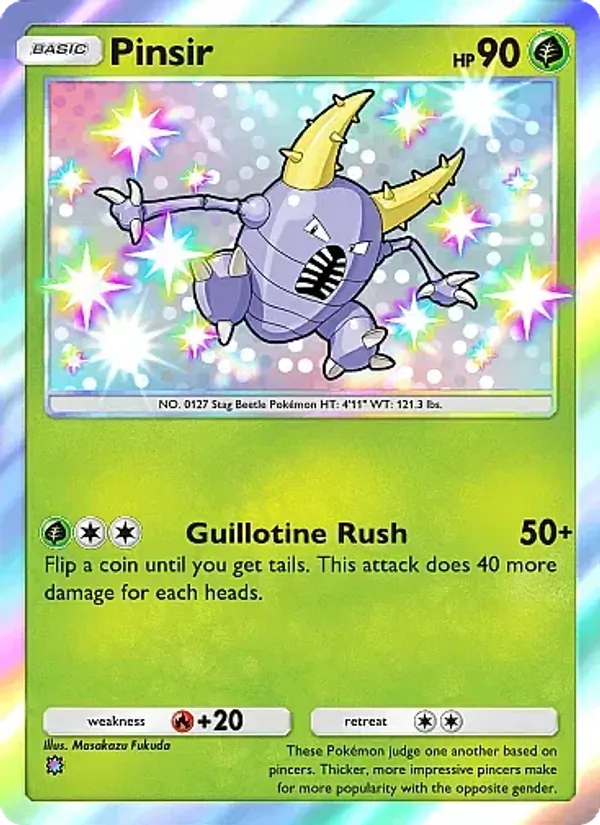 Pinsir — Eevee Grove #093 (Pokémon TCG card)