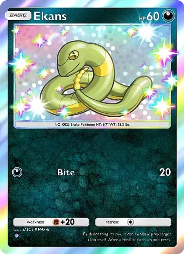 Ekans — Eevee Grove #100 (Pokémon TCG card)
