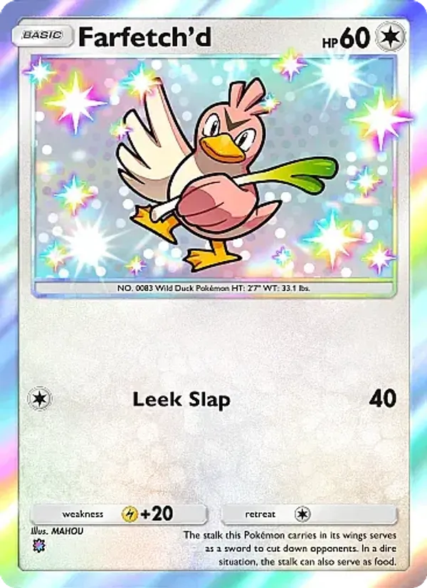 Farfetch'd — Eevee Grove #102 (Pokémon TCG card)