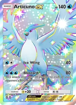 Articuno ex (Eevee Grove #104)