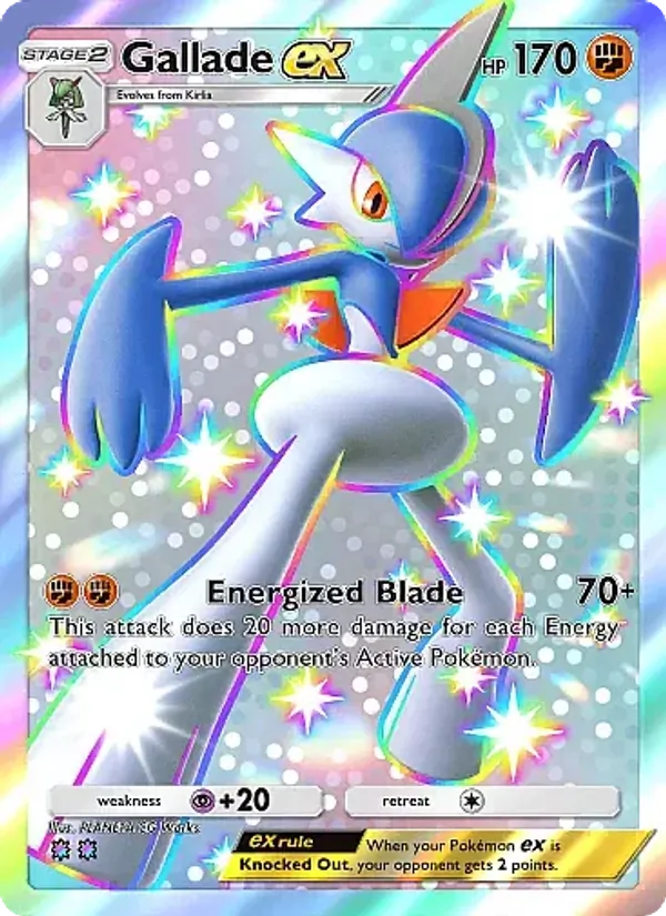 Gallade ex — Eevee Grove #106 (Pokémon TCG card)
