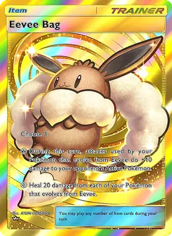Eevee Bag — Eevee Grove #107 (Pokémon TCG card)