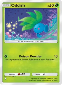 Oddish (Wisdom of Sea and Sky #001)