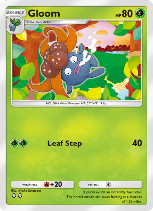 Gloom — Wisdom of Sea and Sky #002 (Pokémon TCG card)