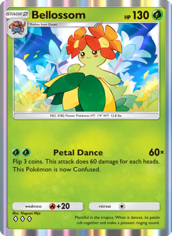 Bellossom — Wisdom of Sea and Sky #003 (Pokémon TCG card)
