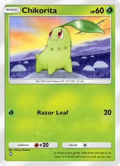 Chikorita (Wisdom of Sea and Sky #008)