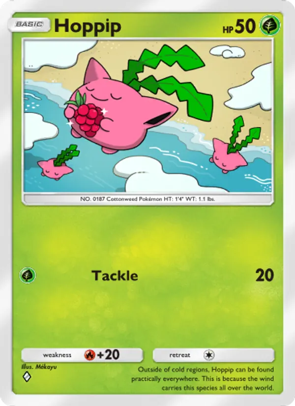 Hoppip — Wisdom of Sea and Sky #013 (Pokémon TCG card)