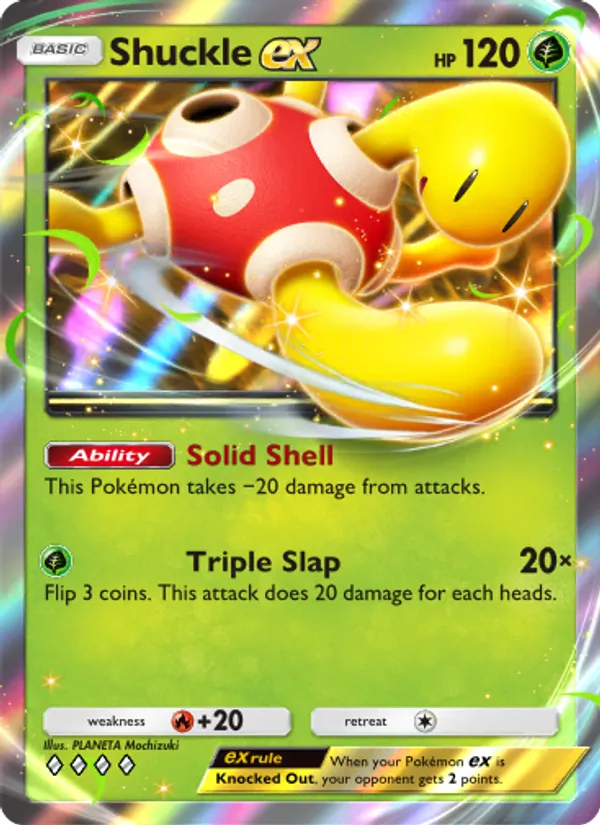 Shuckle ex — Wisdom of Sea and Sky #021 (Pokémon TCG card)