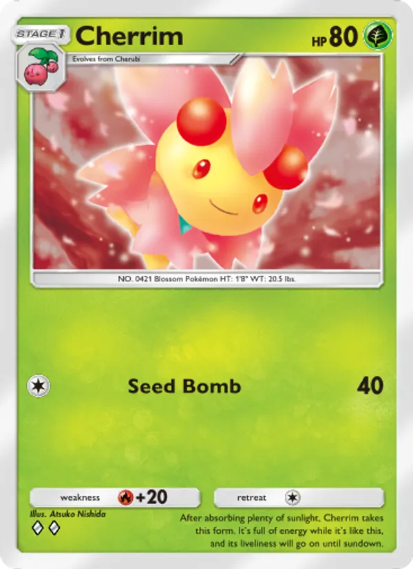 Cherrim — Wisdom of Sea and Sky #024 (Pokémon TCG card)