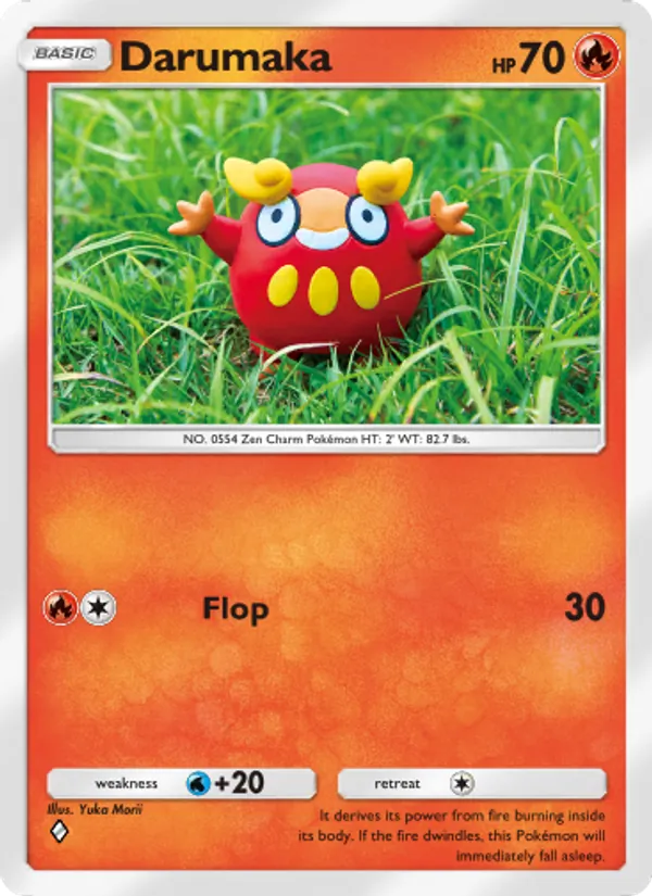 Darumaka — Wisdom of Sea and Sky #035 (Pokémon TCG card)