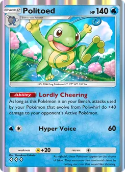 Politoed (Wisdom of Sea and Sky #040)