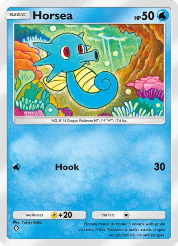 Horsea — Wisdom of Sea and Sky #041 (Pokémon TCG card)