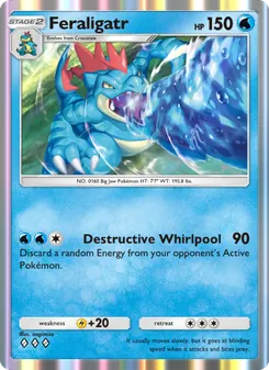 Feraligatr (Wisdom of Sea and Sky #048)