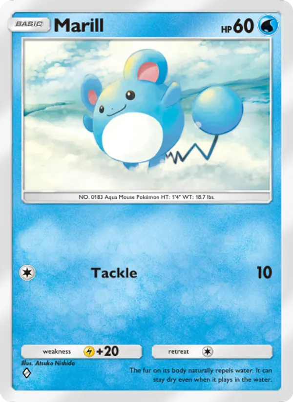 Marill — Wisdom of Sea and Sky #049 (Pokémon TCG card)
