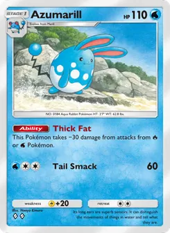 Azumarill (Wisdom of Sea and Sky #050)