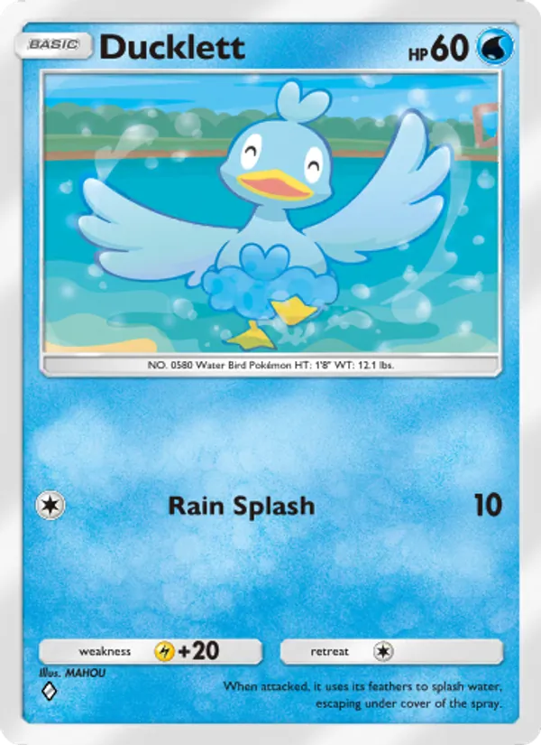 Ducklett — Wisdom of Sea and Sky #062 (Pokémon TCG card)