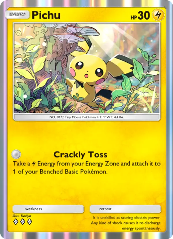 Pichu — Wisdom of Sea and Sky #066 (Pokémon TCG card)