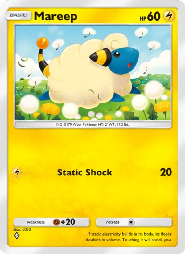 Mareep — Wisdom of Sea and Sky #067 (Pokémon TCG card)