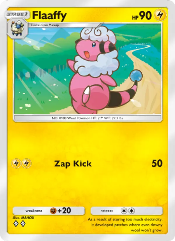 Flaaffy — Wisdom of Sea and Sky #068 (Pokémon TCG card)