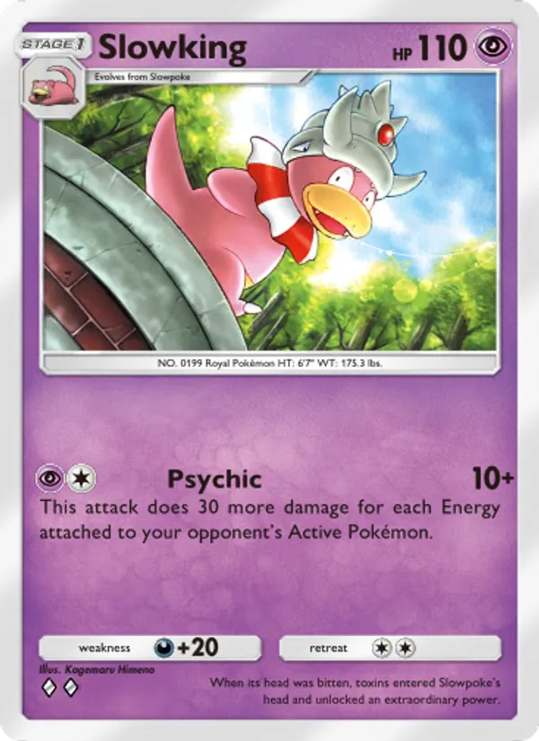 Slowking — Wisdom of Sea and Sky #074 (Pokémon TCG card)