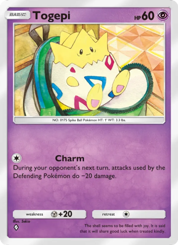 Togepi — Wisdom of Sea and Sky #078 (Pokémon TCG card)
