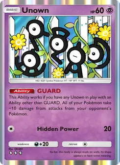 Unown (Wisdom of Sea and Sky #084)