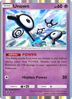 Unown (Wisdom of Sea and Sky #085)