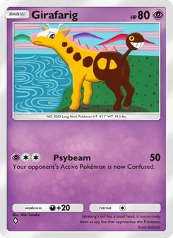 Girafarig (Wisdom of Sea and Sky #087)