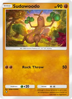 Sudowoodo (Wisdom of Sea and Sky #093)
