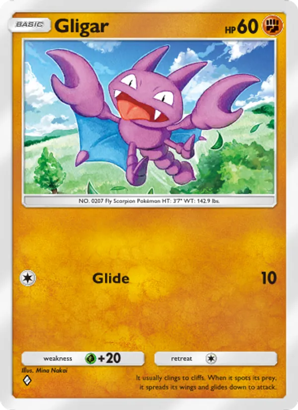 Gligar — Wisdom of Sea and Sky #094 (Pokémon TCG card)