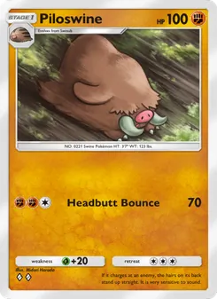 Piloswine (Wisdom of Sea and Sky #097)