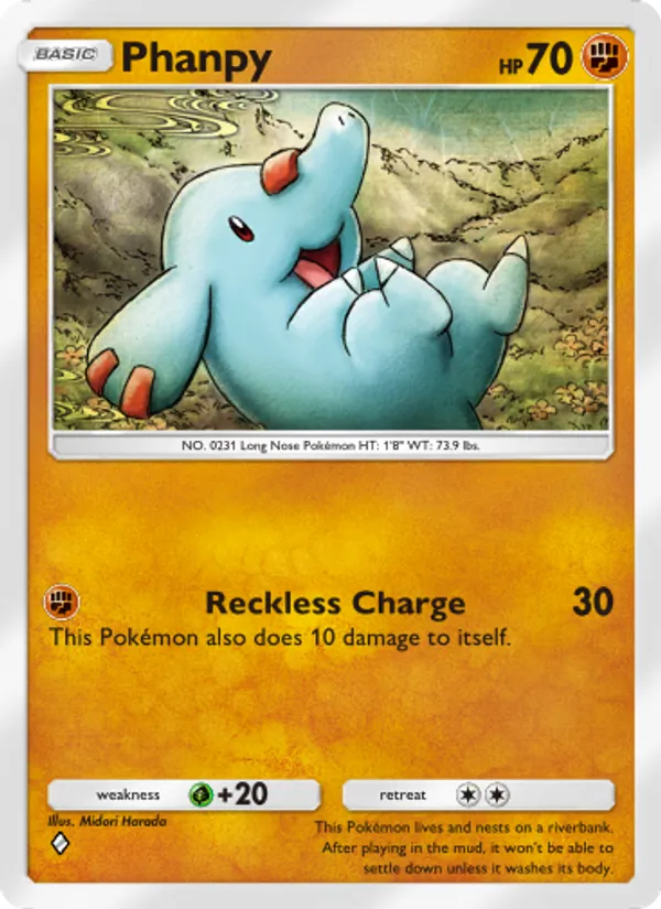 Phanpy — Wisdom of Sea and Sky #099 (Pokémon TCG card)