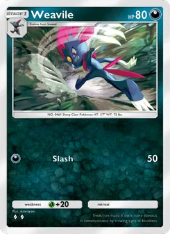 Weavile (Wisdom of Sea and Sky #116)
