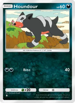 Houndour (Wisdom of Sea and Sky #117)