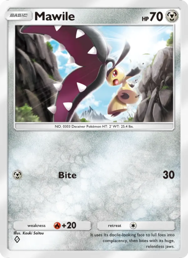 Mawile — Wisdom of Sea and Sky #125 (Pokémon TCG card)