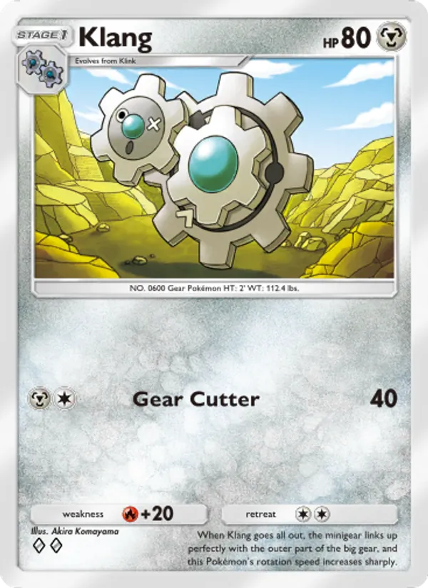 Klang — Wisdom of Sea and Sky #127 (Pokémon TCG card)