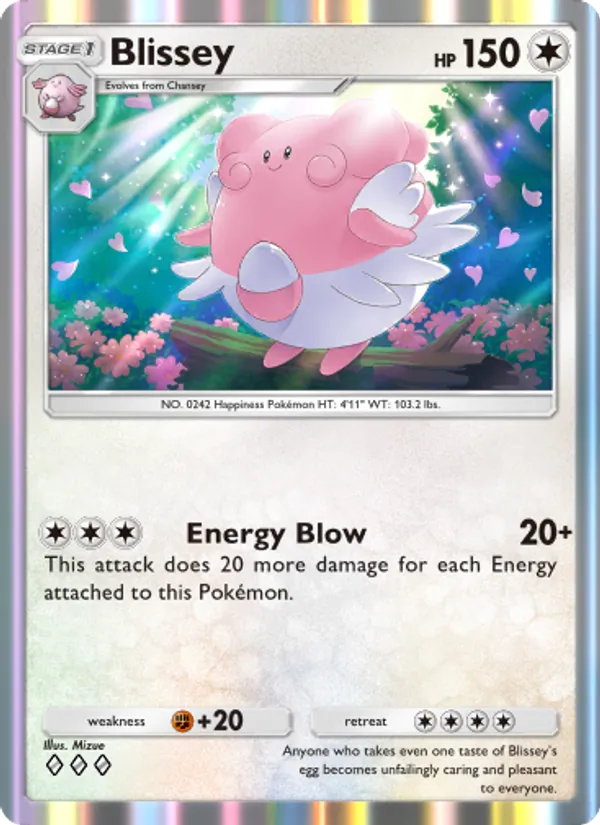 Blissey — Wisdom of Sea and Sky #132 (Pokémon TCG card)