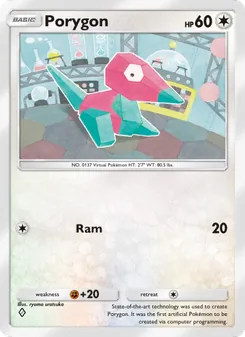 Porygon (Wisdom of Sea and Sky #135)
