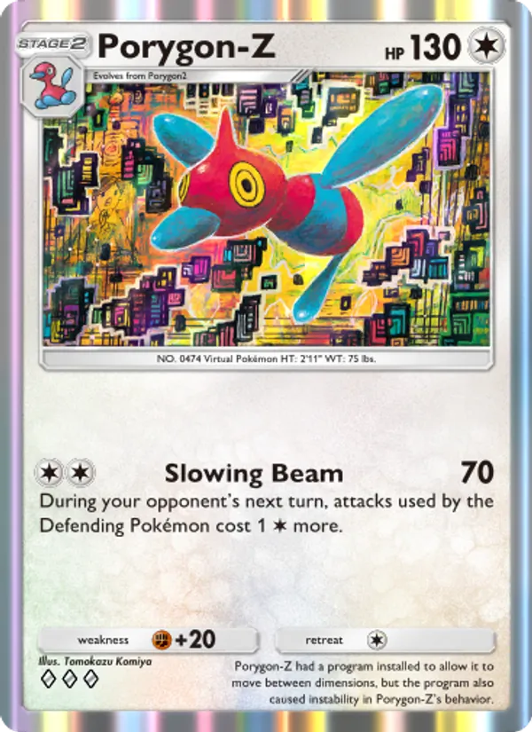 Porygon-Z — Wisdom of Sea and Sky #137 (Pokémon TCG card)