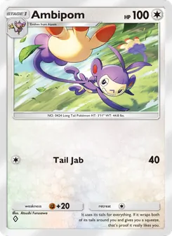Ambipom (Wisdom of Sea and Sky #143)