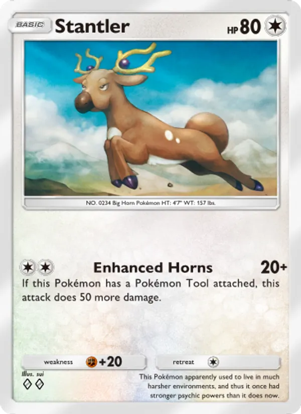 Stantler — Wisdom of Sea and Sky #147 (Pokémon TCG card)