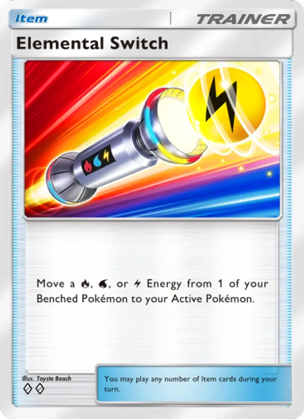 Elemental Switch — Wisdom of Sea and Sky #151 (Pokémon TCG card)