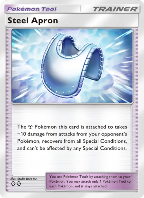 Steel Apron — Wisdom of Sea and Sky #153 (Pokémon TCG card)