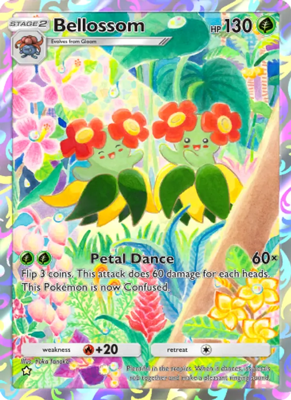 Bellossom — Wisdom of Sea and Sky #163 (Pokémon TCG card)