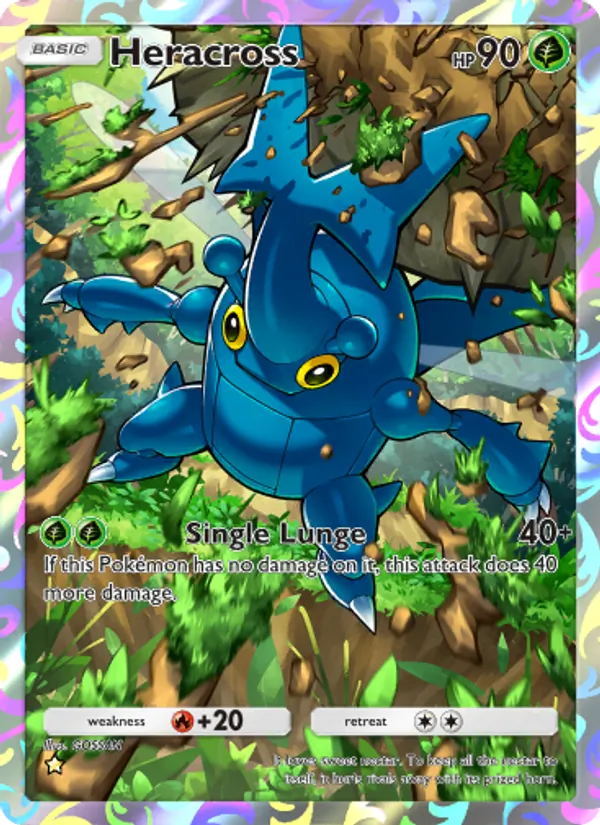 Heracross — Wisdom of Sea and Sky #164 (Pokémon TCG card)