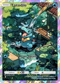 Totodile (Wisdom of Sea and Sky #167)